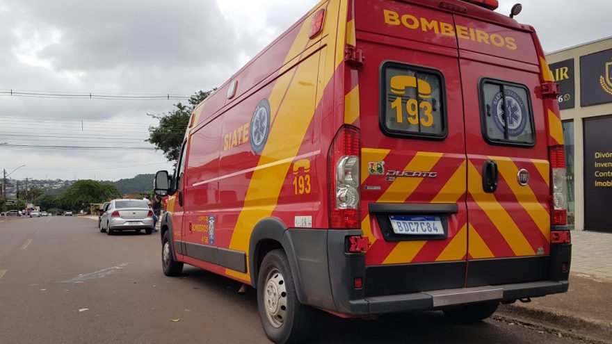Menina de 12 anos fica ferida em acidente no Bairro XIV de Novembro