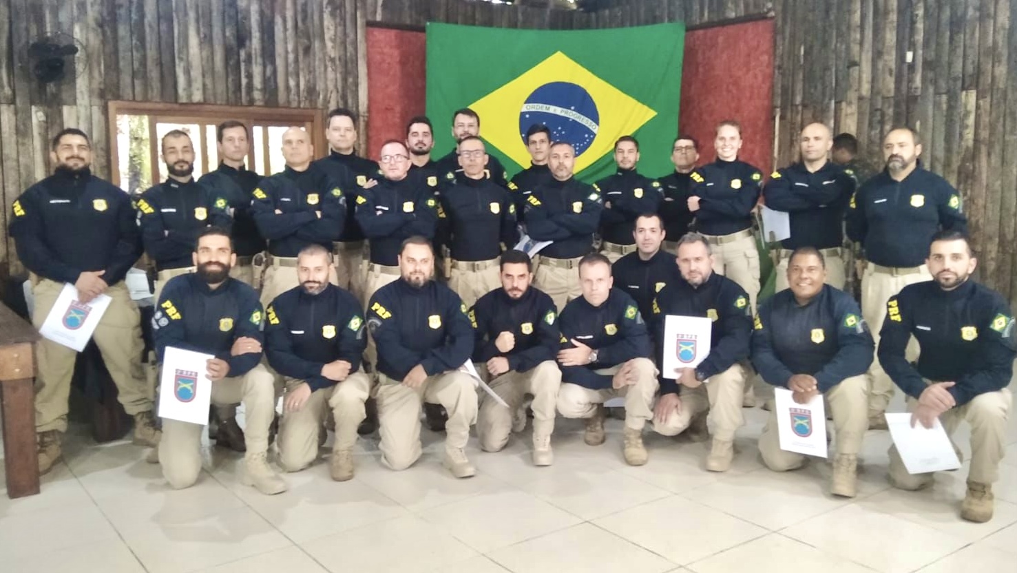 PRFs formam-se no Estágio de Segurança e Proteção de Autoridades