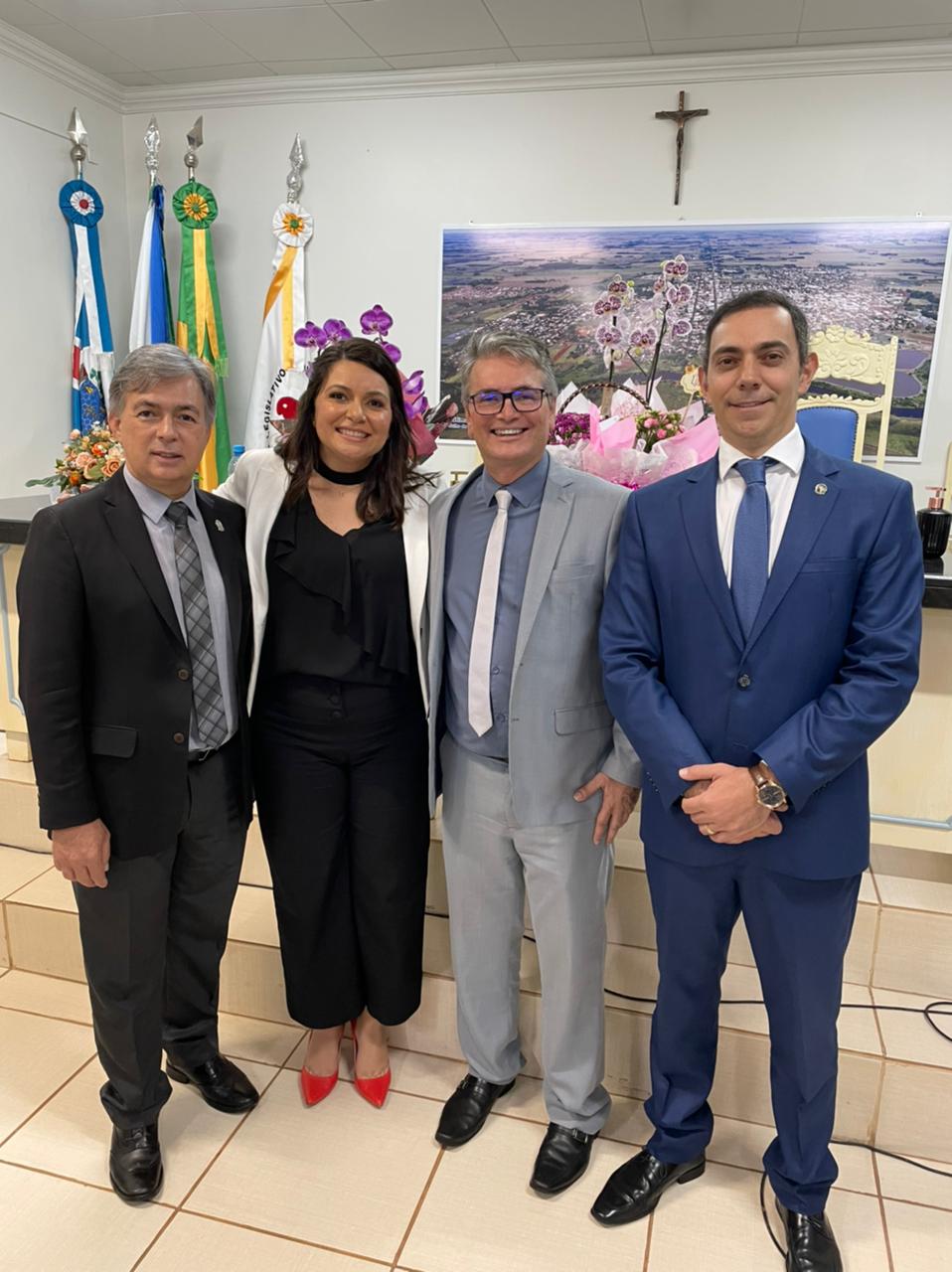 Delegado-Geral da Polícia Civil participa da posse da nova Delegada-Regional de Fátima do Sul