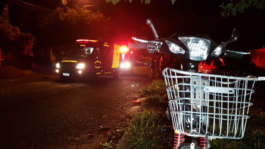Criança fica ferida após ser atropelada por bicicleta elétrica no Universitário; Veja o depoimento do ciclista