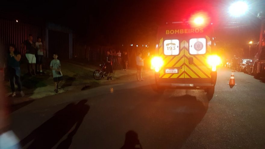 Motorista foge após atropelar criança no Bairro Bela Vista