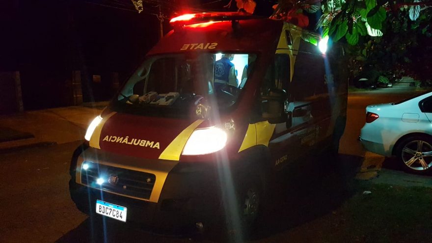 Idosa sofre queda e socorristas são acionados