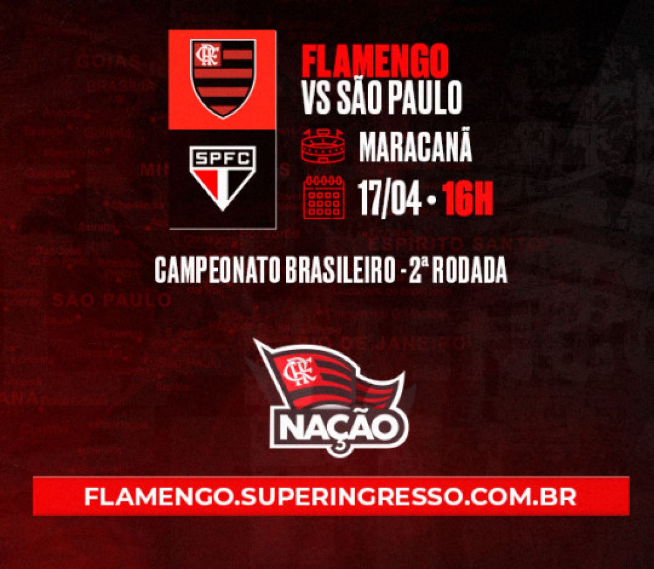 Flamengo on X: Amanhã tem Mengão! Às 19h, o Mais Querido enfrenta