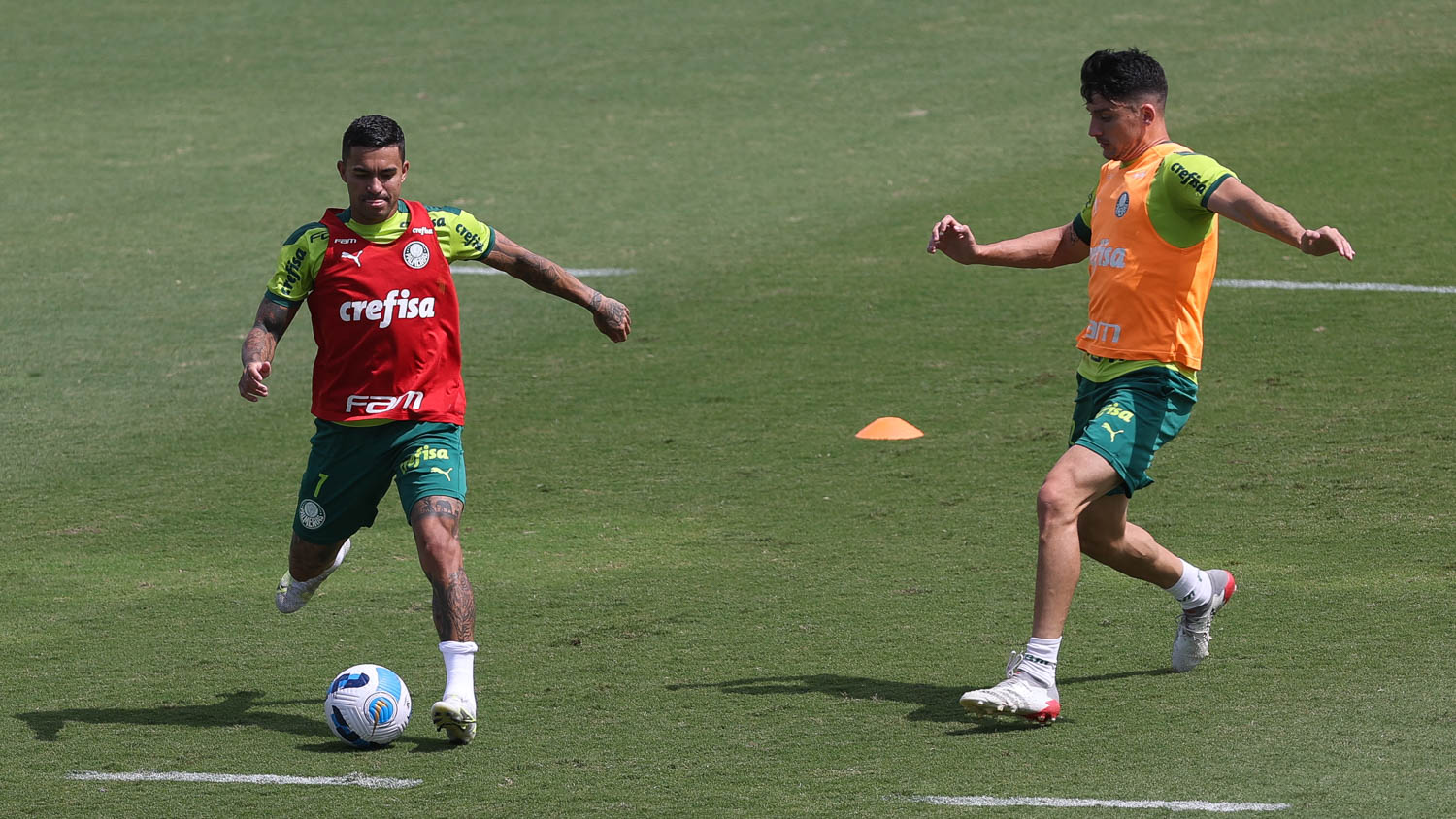Palmeiras faz atividades técnicas, e Dudu projeta reabilitação contra Ind. Petrolero-BOL