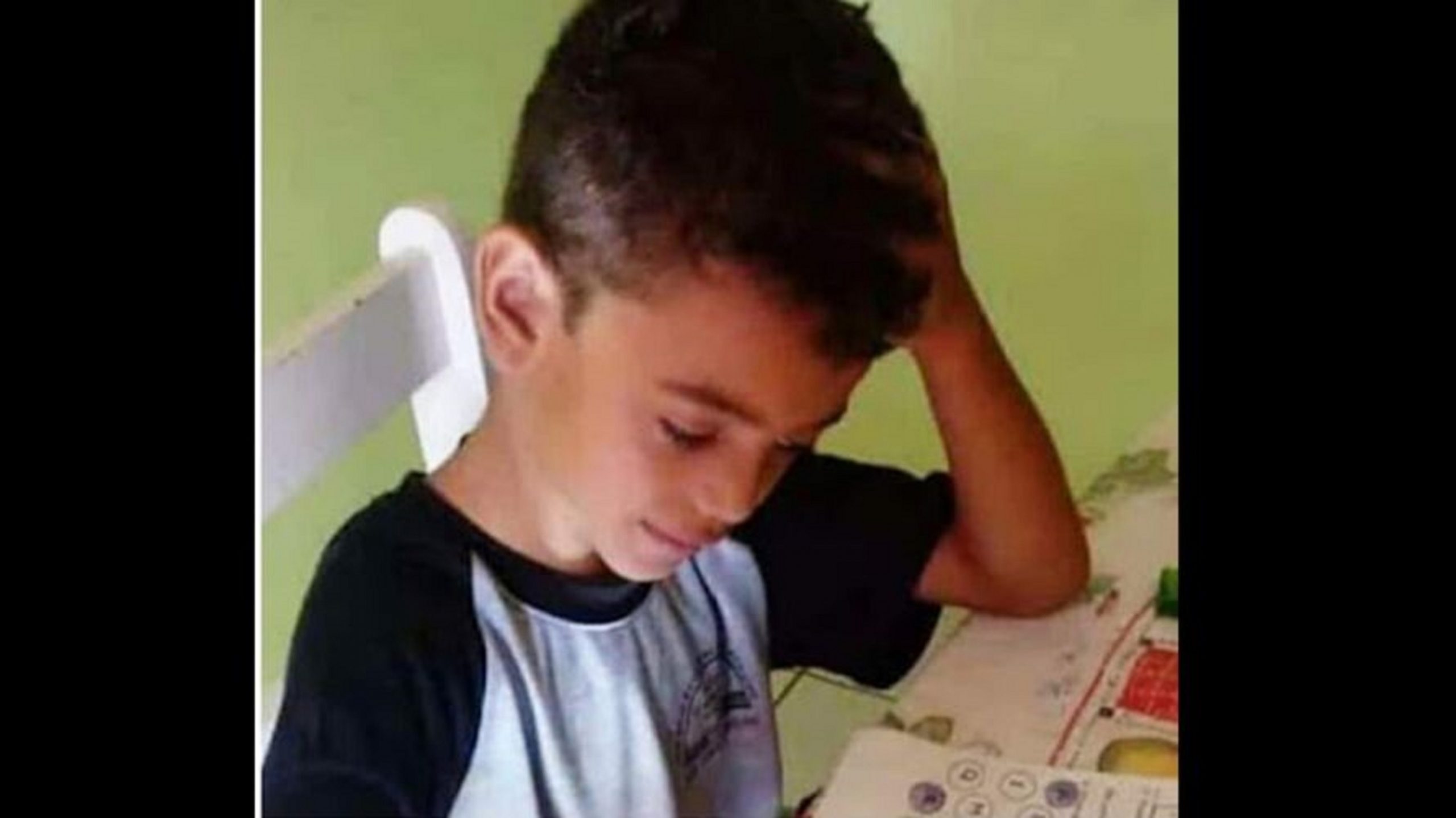 Menino de sete anos morre por grave pneumonia e causa grande comoção