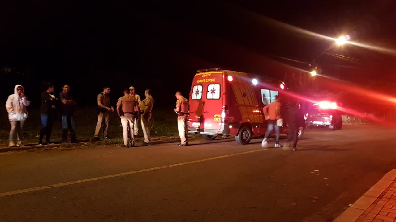 Grave atropelamento é registrado no Santa Felicidade; vítima seria suspeito de roubo