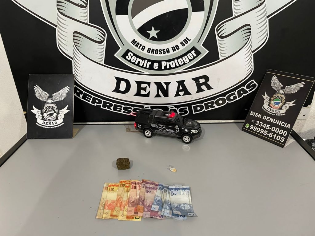 Polícia Civil prende traficante após vender porção de cocaína em Campo Grande