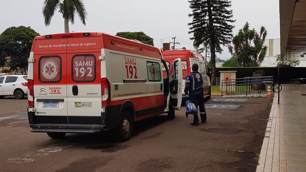 Homem sofre queda dentro do Fórum de Cascavel e sofre trauma em face