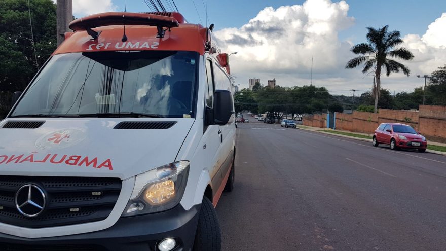 Idoso em tratamento paliativo recebe socorro do Samu depois de passar mal