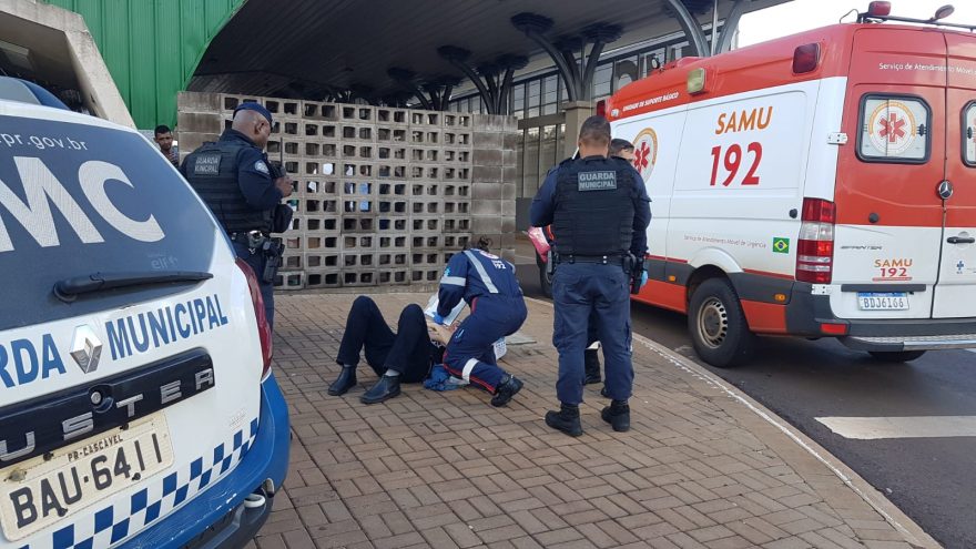 Homem sofre crise convulsiva e é socorrido no Terminal Oeste
