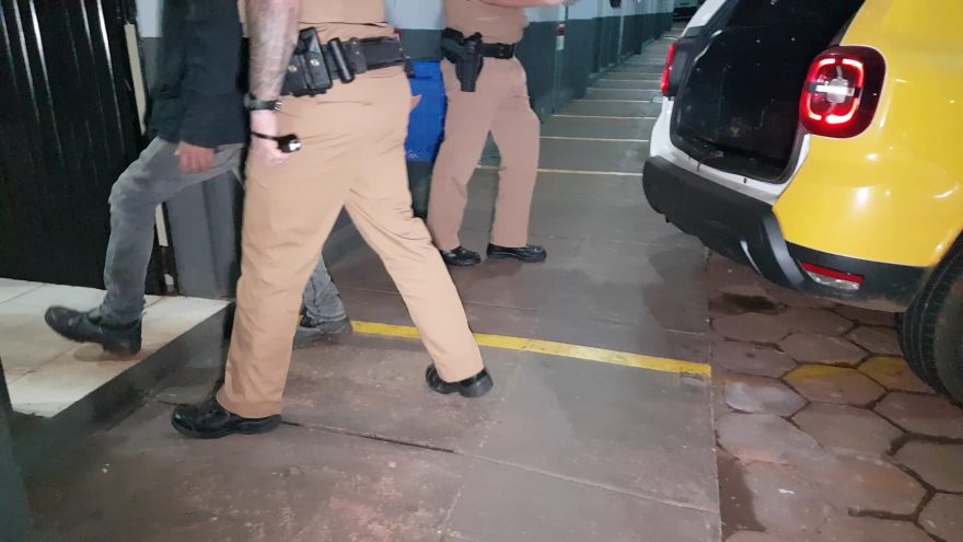 Indivíduo é preso por violência doméstica no Bairro Santa Felicidade