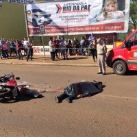 Imagem referente a Homem morre em grave acidente na Rua Rio da Paz