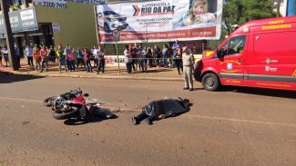 Homem morre em grave acidente na Rua Rio da Paz
