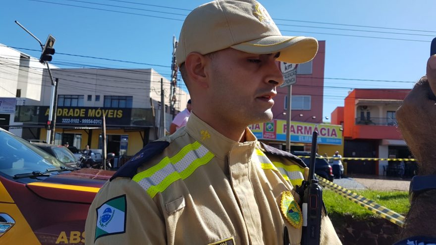 “Motorista do caminhão parou para prestar socorro ao motociclista”, diz Tenente