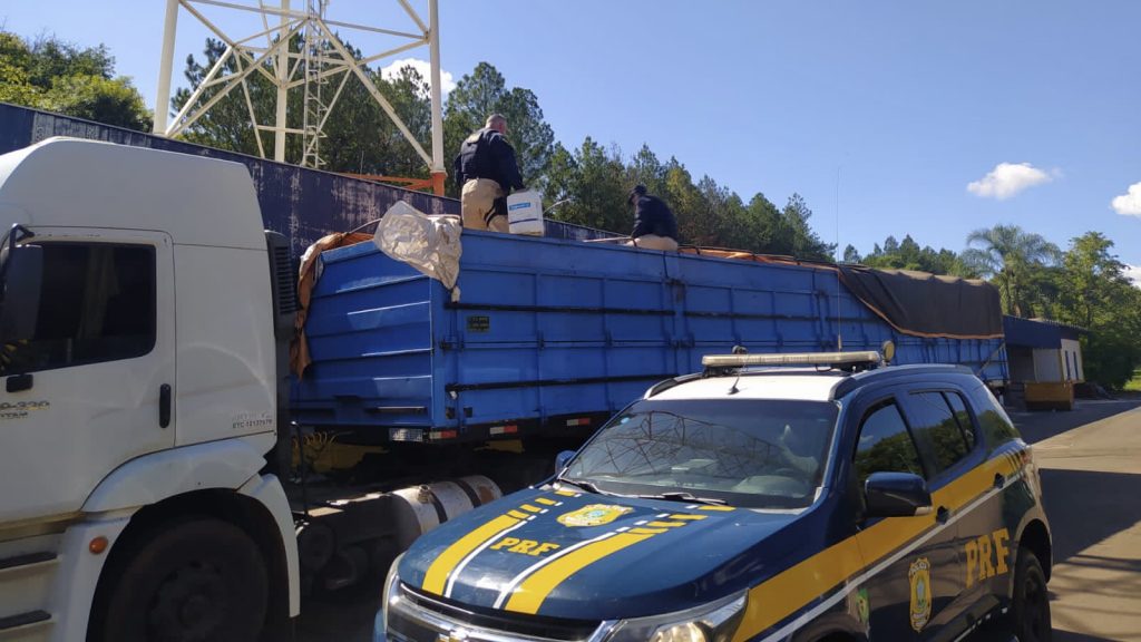 PRF realiza sua maior apreensão de agrotóxicos ilegais no Rio Grande do Sul