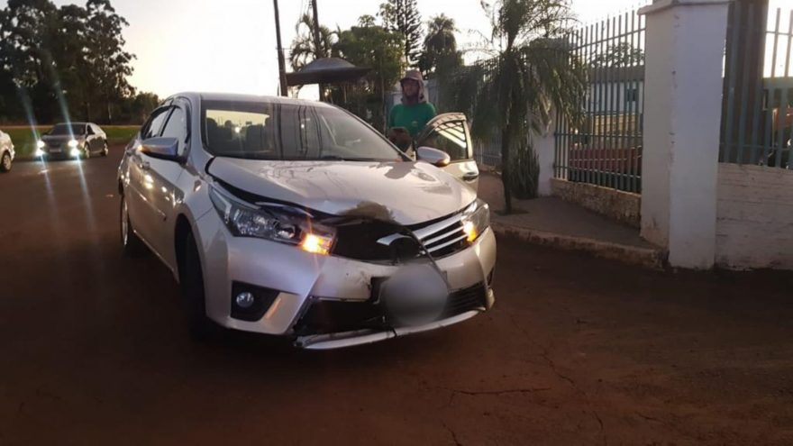 Colisão de trânsito deixa ferido na BR-277