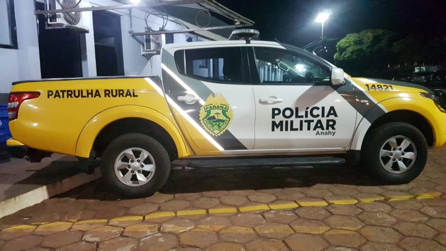 Rapaz preso por roubo em Anahy é levado à 15ª SDP de Cascavel