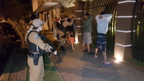 Rocam realiza rondas ostensivas no Centro, afim de combater a criminalidade