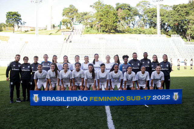 Gurias Gremistas Sub-17 confirmam classificação à semifinal do Brasileiro