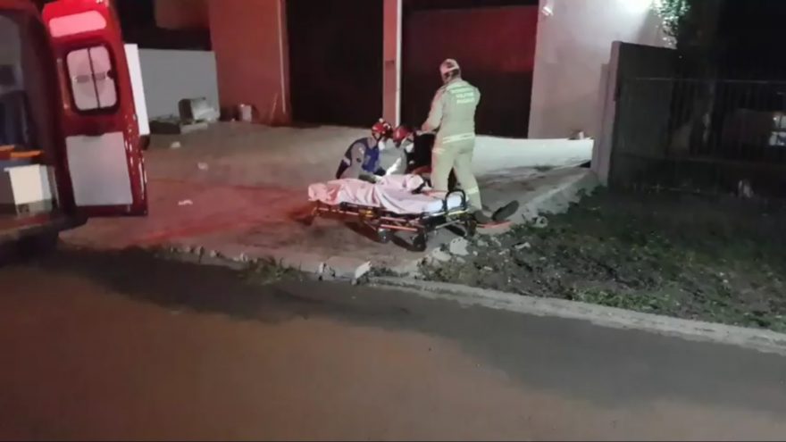 Mais um acidente de trânsito é registrado em Cascavel, desta vez no Bairro São Cristóvão