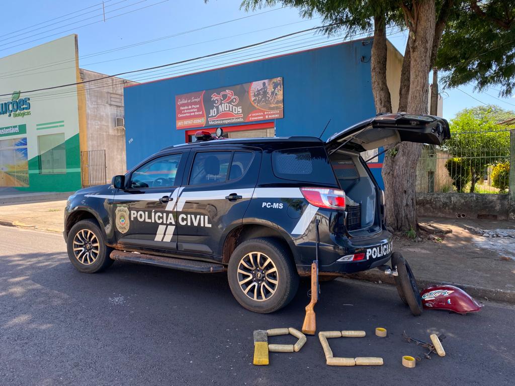 Polícia Civil identifica suspeito de diversos furtos realizados no Detran de Mundo Novo