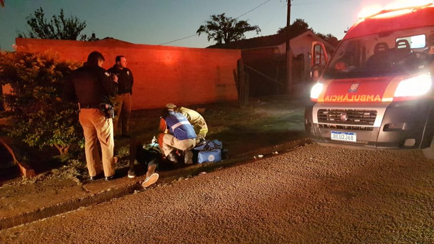 Homem fica ferido após suposta briga no Bairro Cascavel Velho