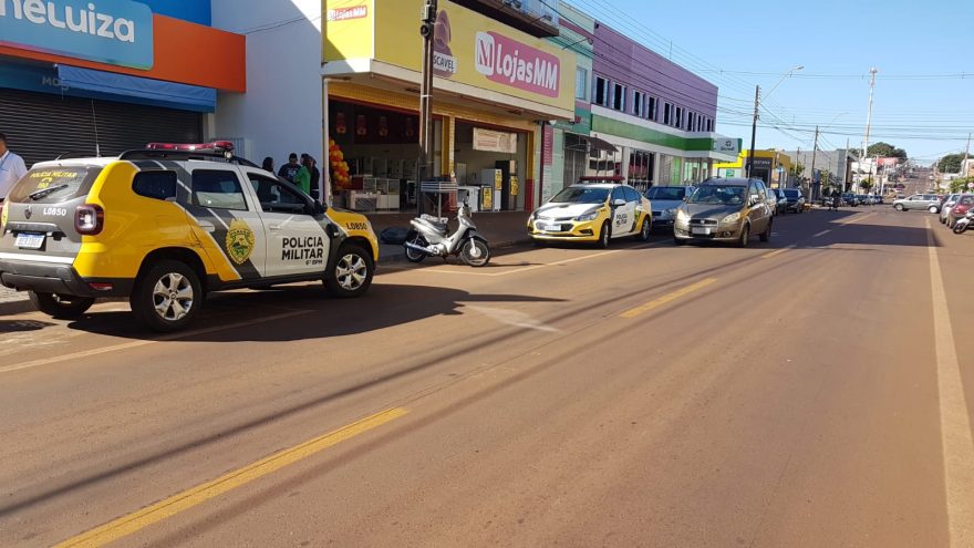 Ladrões realizam assalto na empresa Magazine Luiza no Bairro Floresta