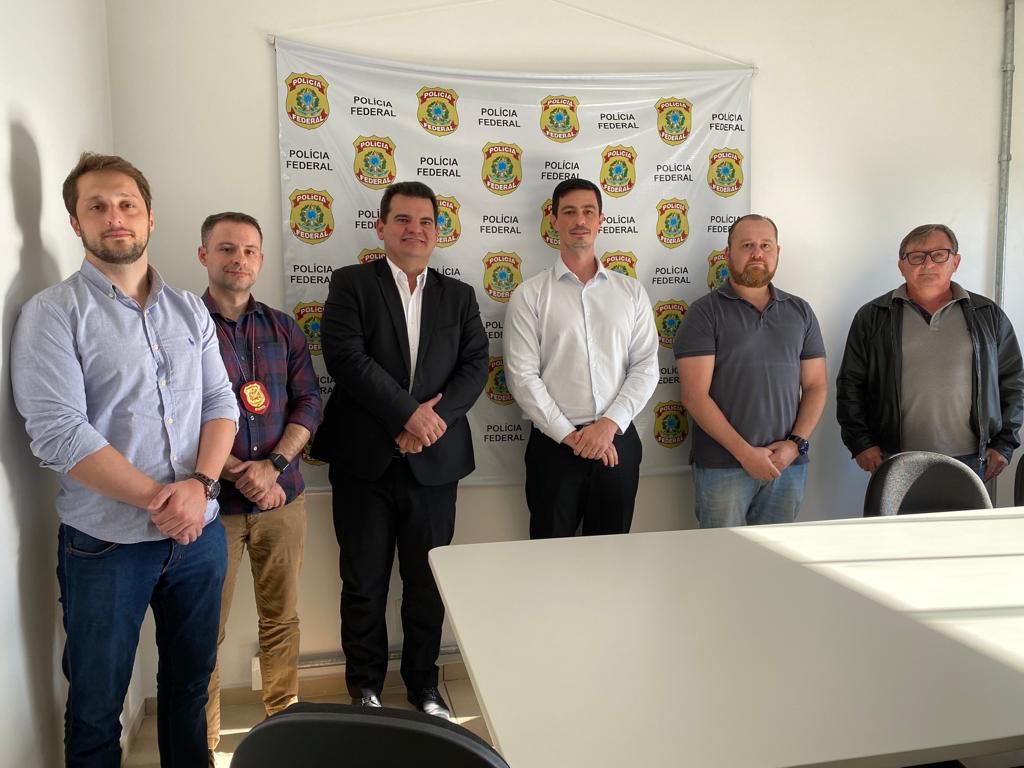Polícia Civil e Polícia Federal discutem estratégias de cooperação para o combate aos crimes na região de fronteira