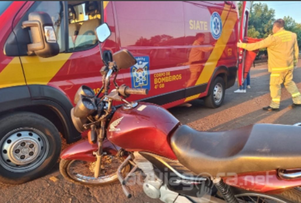 Menino de sete anos fica ferido em acidente em Marechal Cândido Rondon
