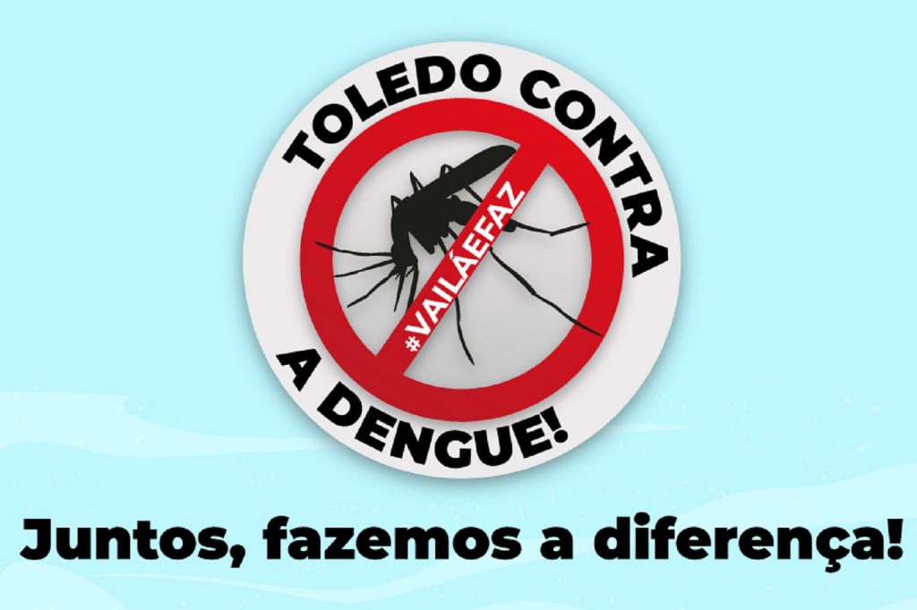 Toledo – Em uma semana, casos de dengue aumentam 29,27% em Toledo