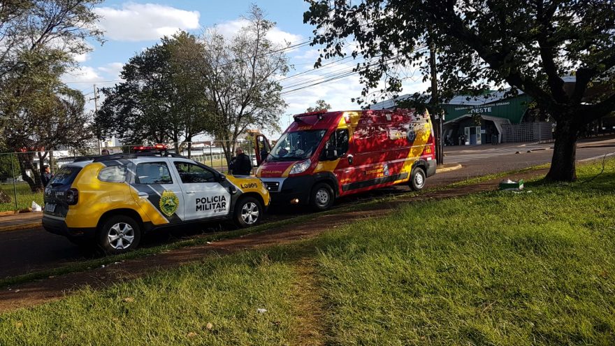 Taxista agride homem após receber ameaças na rodoviária de Cascavel
