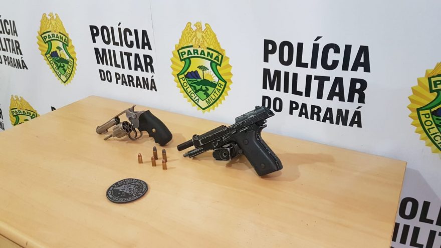 Rapaz é detido com arma de fogo no Bairro Santa Felicidade