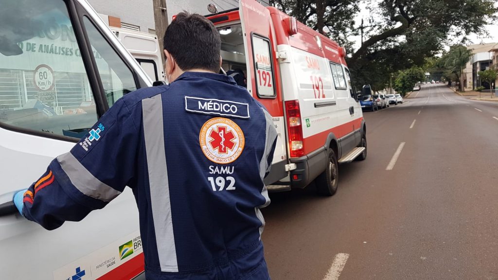 Samu e PM são acionados para conter adolescente em surto na Região Central de Cascavel