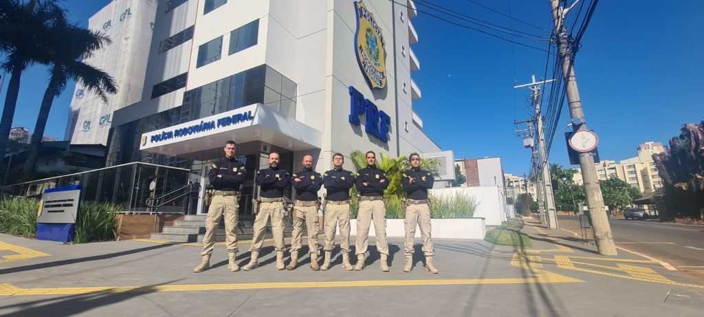 SPRF-GO recebe a visita do Diretor de Operações, do Coordenador-Geral do Comando Conjunto de Operações Especiais e do Chefe do Serviço de Mobilidade, Logística e Interfaces Modais