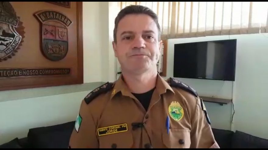 Após confronto em Guarapuava, não há como não valorizarmos nossos heróis, afirma comandante do 6º BPM