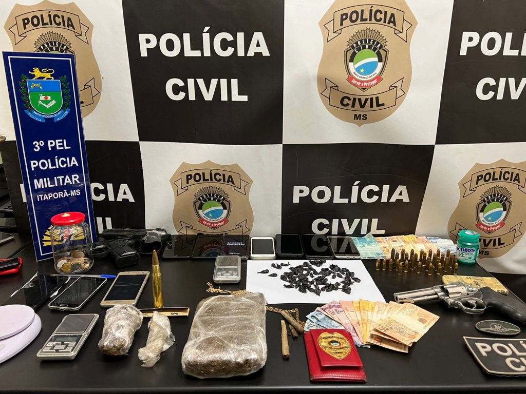 Polícia Civil deflagra operação Tormenta em Itaporã-MS
