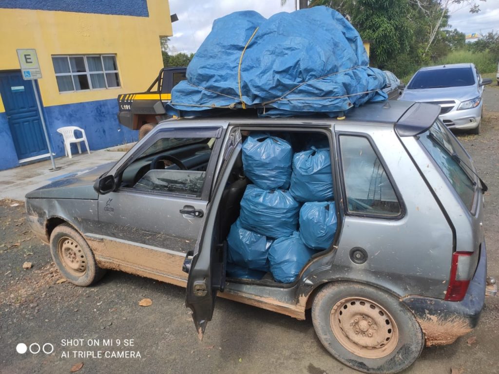PRF flagra homem transportando carvão vegetal de forma ilegal, em Altamira/PA