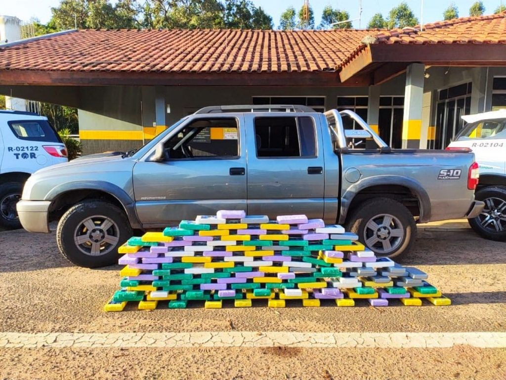 PF, em ação conjunta com a FTSP/Triângulo Mineiro e TOR/PMRSP, apreende cerca de 150 kg de cloridrato de cocaína