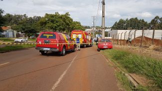 Gravíssimo acidente de trânsito é registrado no Bairro Periolo