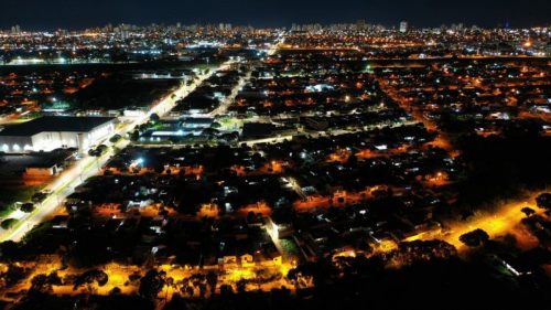 Imagem referente a Prefeitura de Londrina moderniza com LED a iluminação de mais 25 ruas em 8 bairros