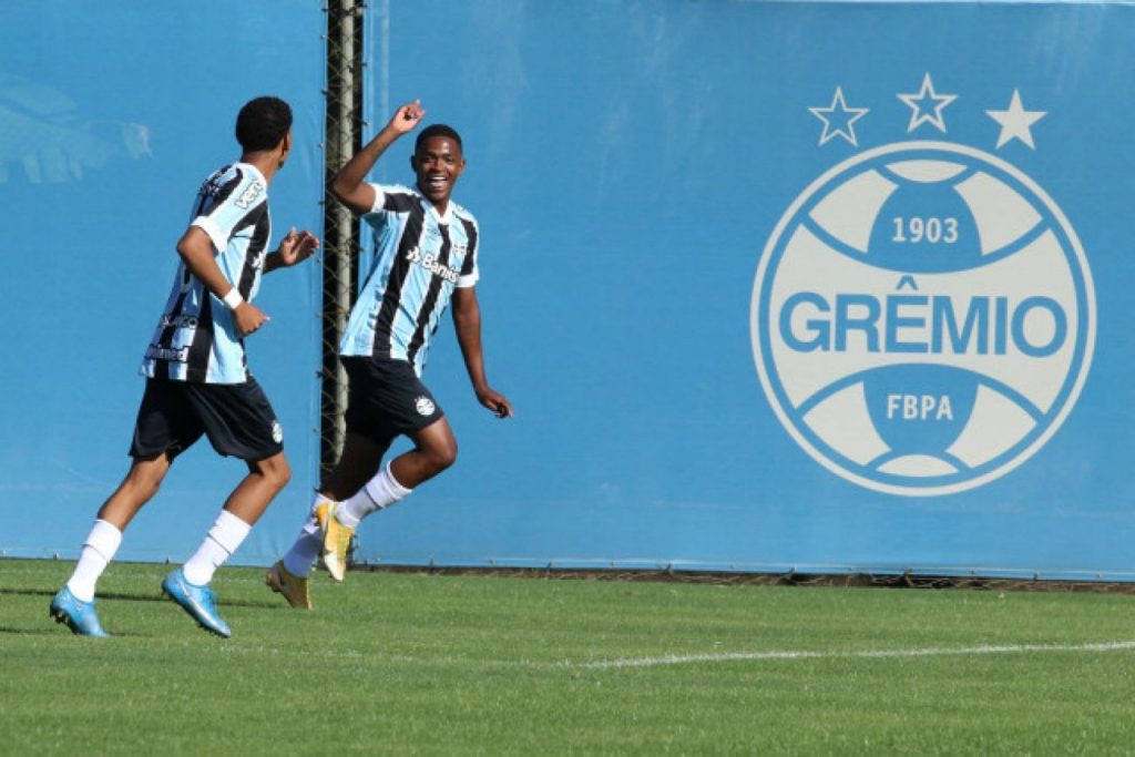 Grêmio aplica goleada no Riograndense pelo Estadual Sub-20