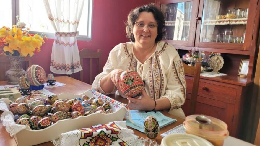 Pêssankas: descendentes de ucranianos mandam mensagem de paz