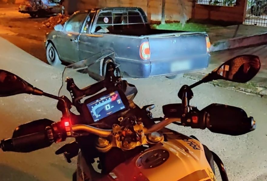 Veja momento da fuga: indivíduo fura a blitz e é preso após perseguição policial em Cascavel