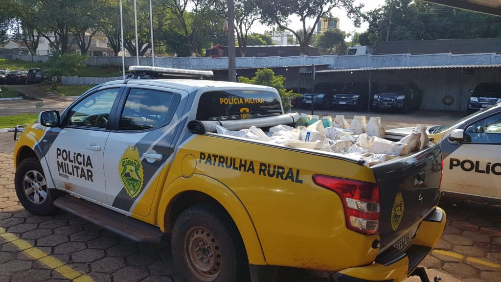 Patrulha Rural da Polícia Militar recupera agrotóxicos