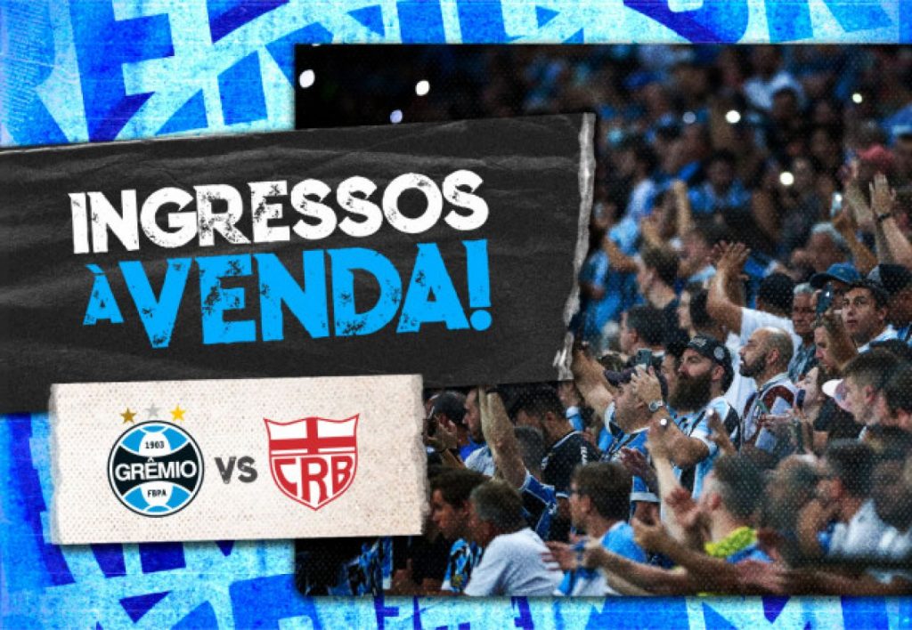 Ingressos para Grêmio x CRB