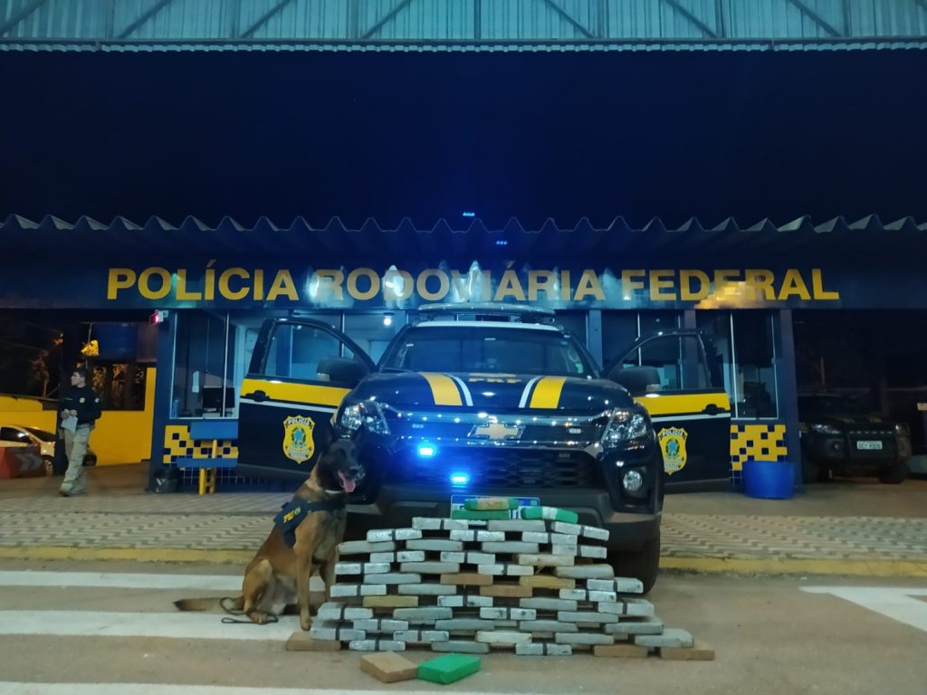 PRF apreende maconha durante feriado prolongado em Mato Grosso