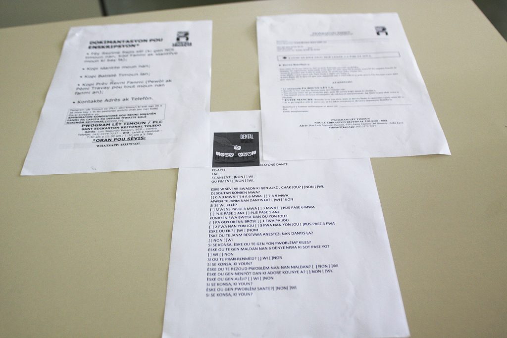 Toledo – SMDH traduz formulários para facilitar acesso de haitianos a serviços públicos