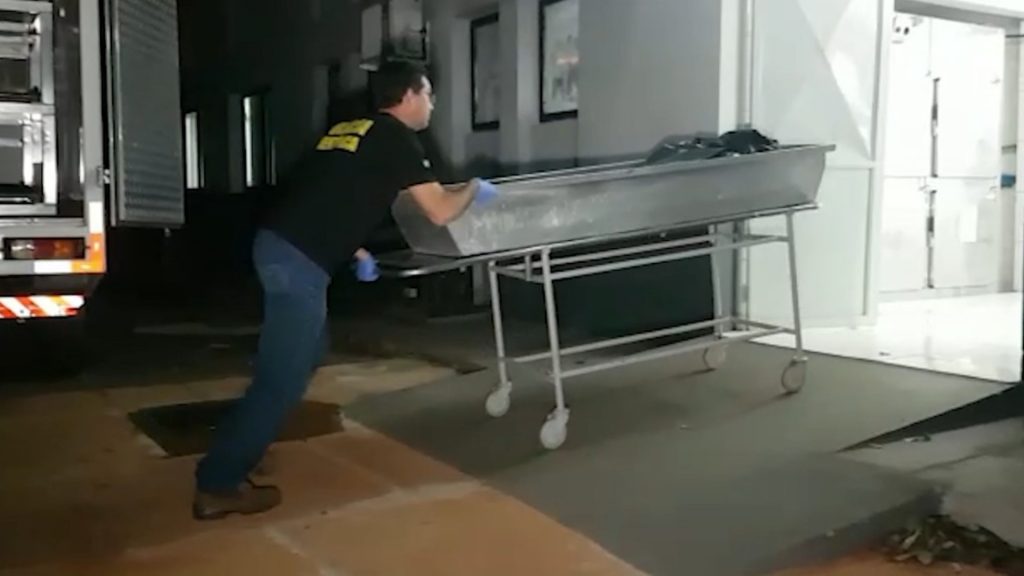 Corpo de trabalhador atropelado na BR-277 km 511 é trazido ao IML de Cascavel