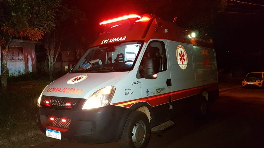 Idosa passa mal novamente e é socorrida pelo SAMU no Bairro Esmeralda