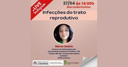 Imagem referente a Secretaria da Mulher realiza live sobre Infecção do Trato Reprodutivo